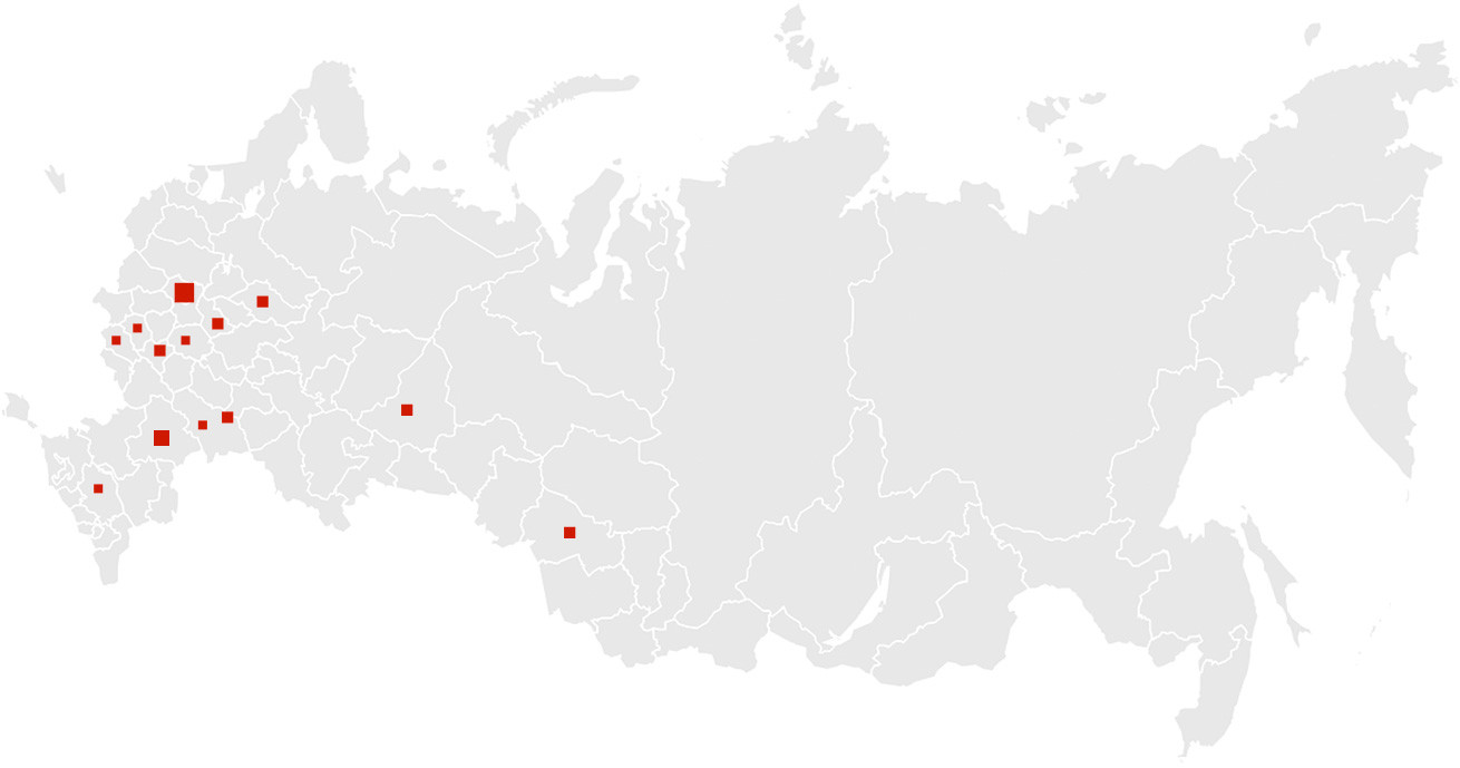 География работ