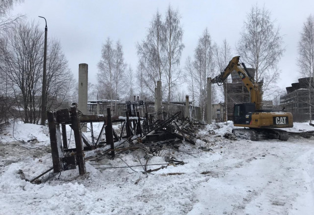 Демонтаж металлических конструкций