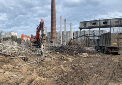 Демонтаж промышленных зданий и сооружений